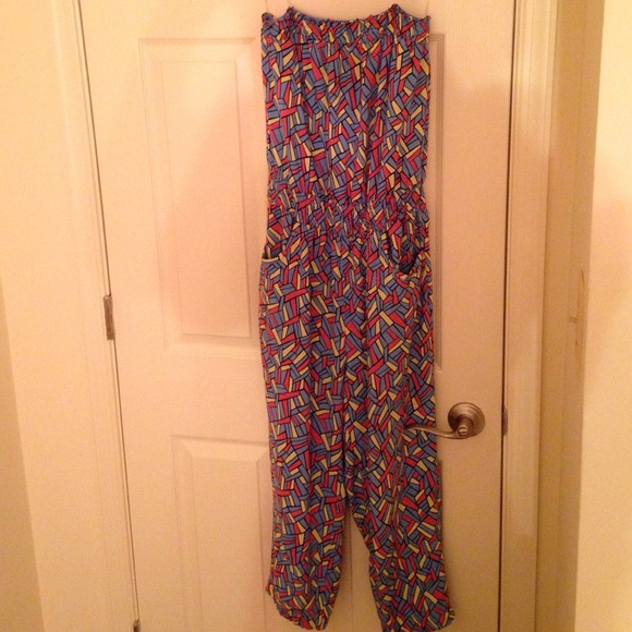 Strapless jumpsuit