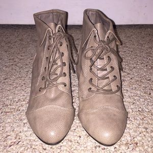 Taupe Booties