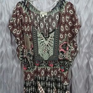 One world bohemian dress