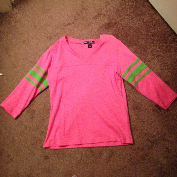 Quarter length cotton lounge/pj shirt