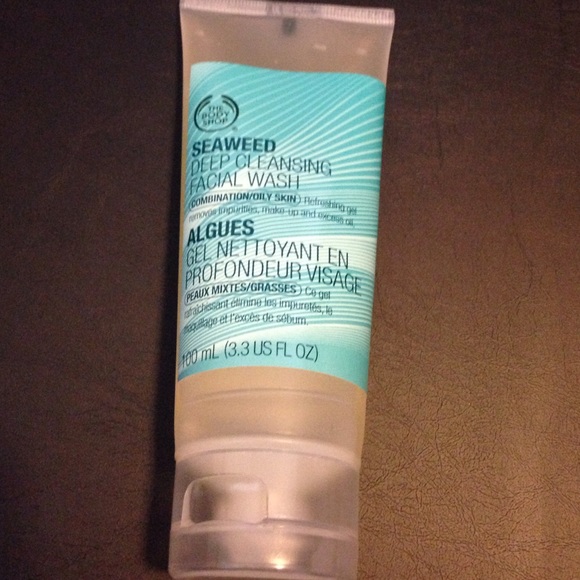 The body shop seaweed deep cleansing facial wash