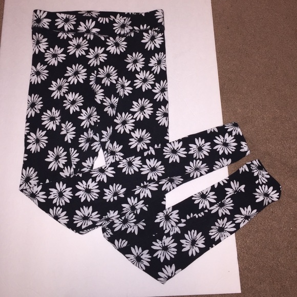 Flower Print Leggings