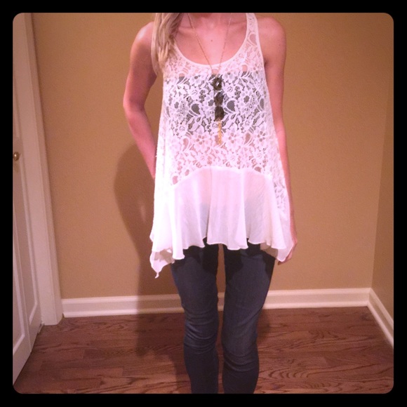 Lace Forever 21 Top