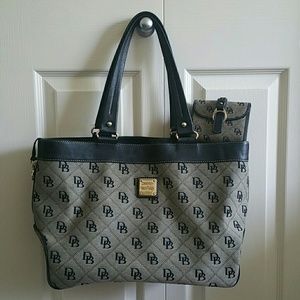 Dooney and Burke Handbag with matching wallet