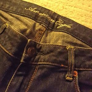 American Eagle distressed denim