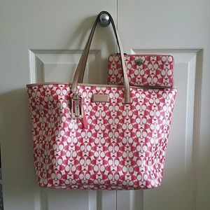 Coach Tote and wallet