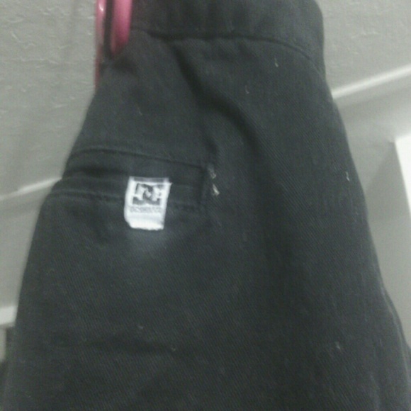Mens black dc dress pants