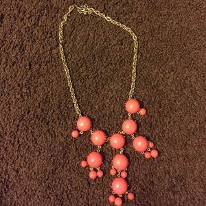 Coral bubble necklace