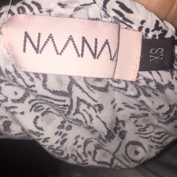 LF black and white patterned lace tank - Picture 4 of 4