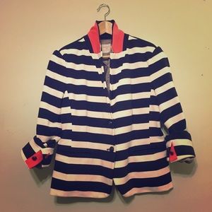 Striped Gap Academy Blazer