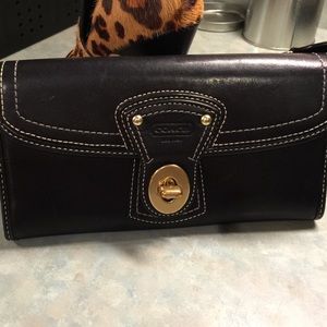 Authentic Coach leather wallet