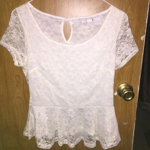 Forever 21 peplum shirt