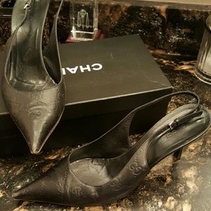 Authentic Gucci Signature Sling Backs