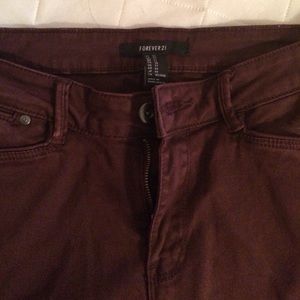 Marron Skinny Jeans