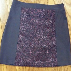 American Eagle deep plum colored mini skirt