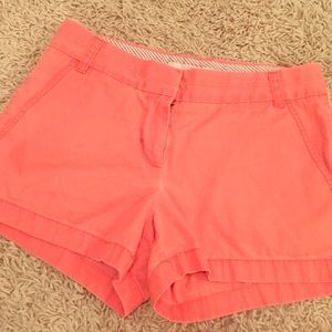 JCrew 3" Chino Shorts