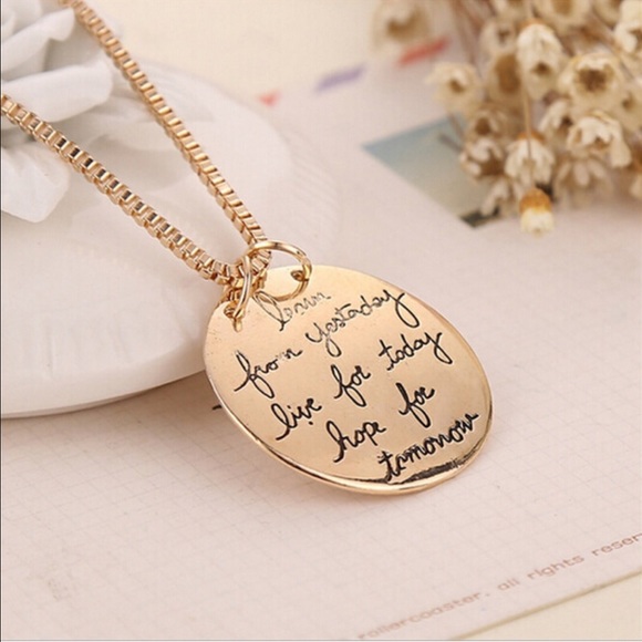 Love Quote Necklace