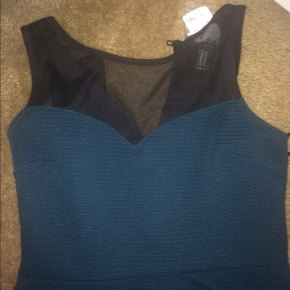 Dress teal/ black