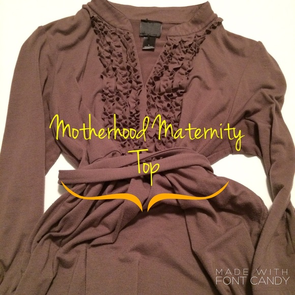 Motherhood maternity top