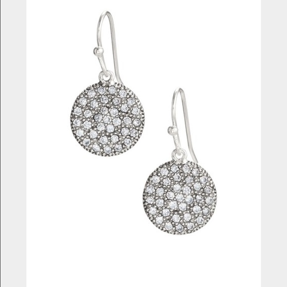 Stella & Dot Sterling Silver Etoile drop earrings