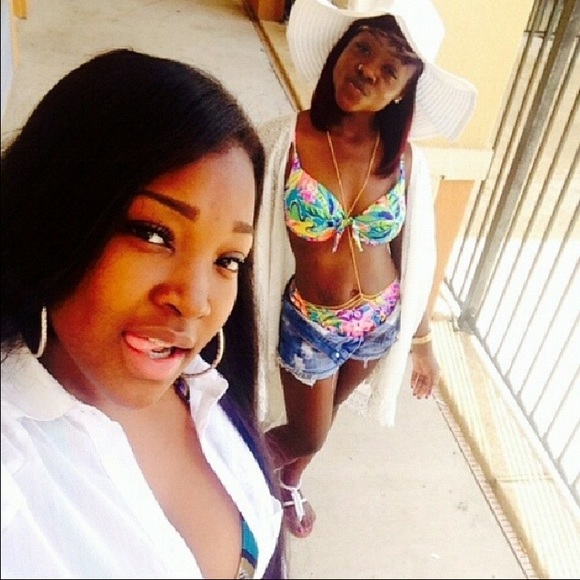 High waist vintage bikini