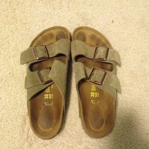 Suede Birkenstock