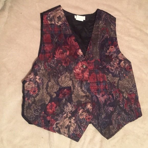 Floral vest