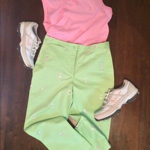 Lily Pulitzer Capri golf pants Sz 2