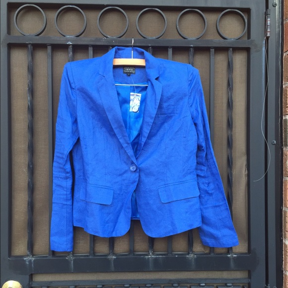 Cobalt blu blazer