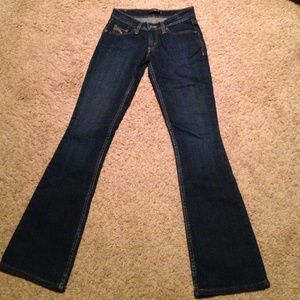 Dark wash jeans