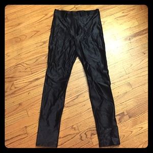 American Apparel Black Disco Pants
