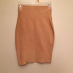 FASHION NOVA body con midi skirt