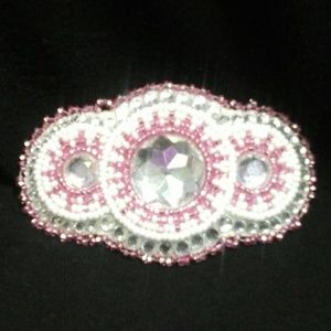 Native american crafted barrette.