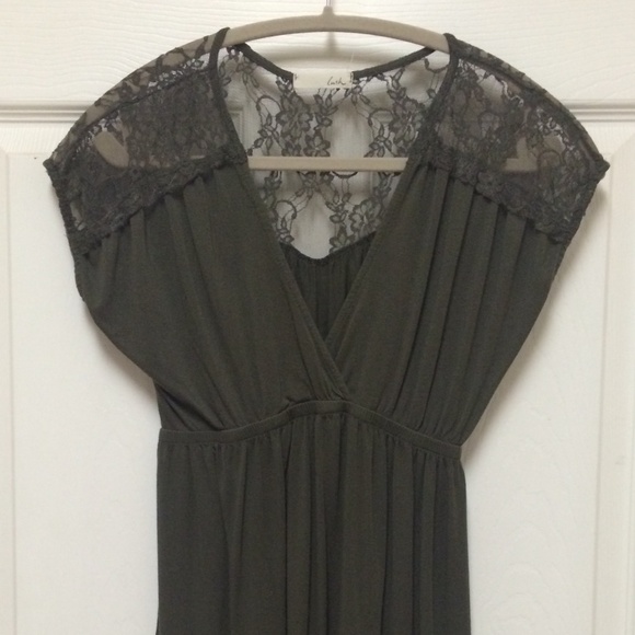 Olive Green Dress