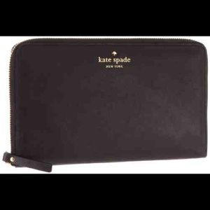 Kate Spade Large Zip Travel Wallet (Talla)