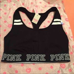 PINK racerback sports bra
