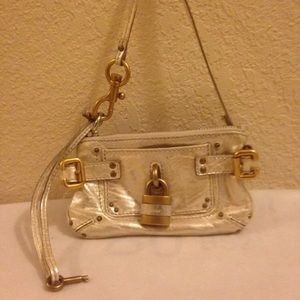 Authentic Chloe Paddington Gold Metallic.