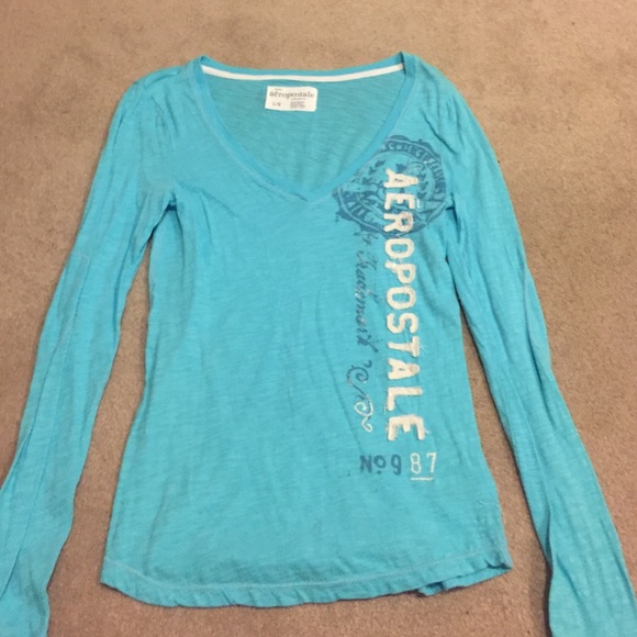 Aeropostale blue long sleeve