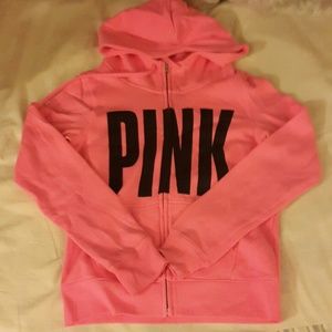 Hot pink vs pink hoodie sweater