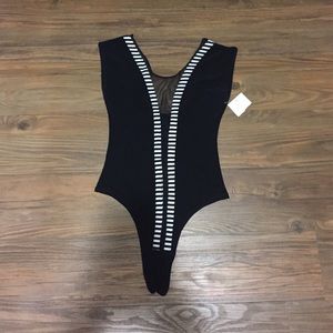 Black bodysuit