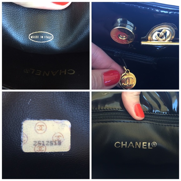ON HOLD 🚫 CHANEL Black Patent CC Tote - Picture 4 of 4