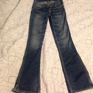 Silver denim