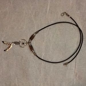 Dream catcher necklace