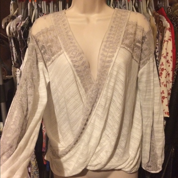 Free People Valley City blouse NWOT