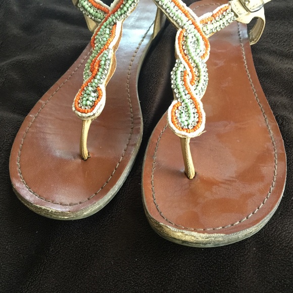 🌼Orange and Mint sandals!!☀️ - Picture 2 of 3