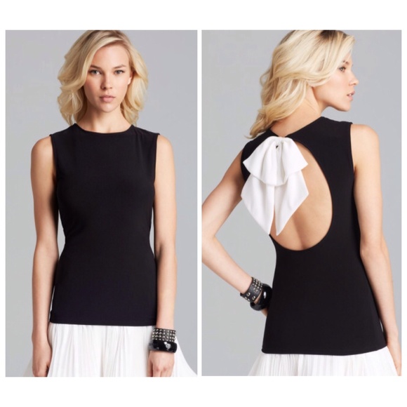 Alice + Olivia Tops - alice + olivia
Black Top Belle Bow Back