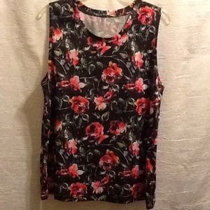 Floral tank top