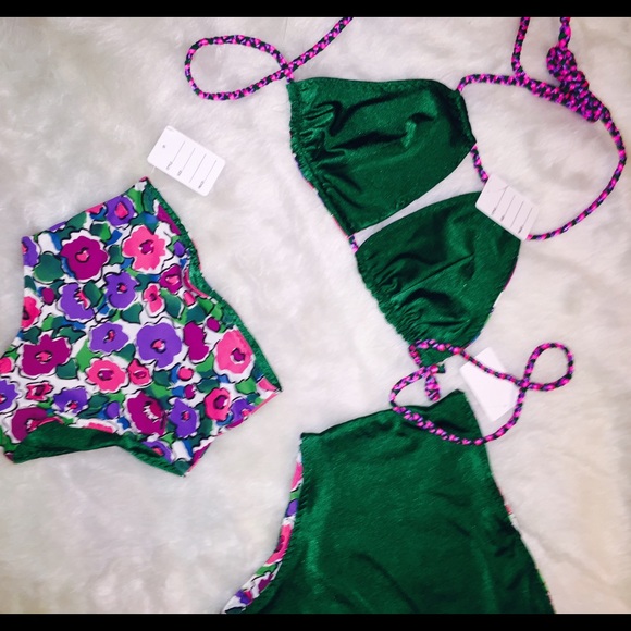 ANY COLOR!!!!Available /Hi waisted bikini,2 pieces - Picture 3 of 4