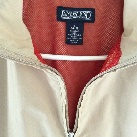Lands End Rain/wind Jacket - Picture 2 of 3