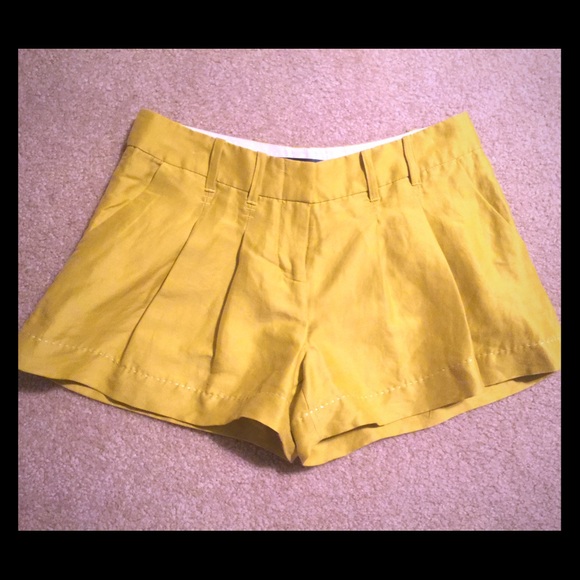 Yellow Anthro Shorts